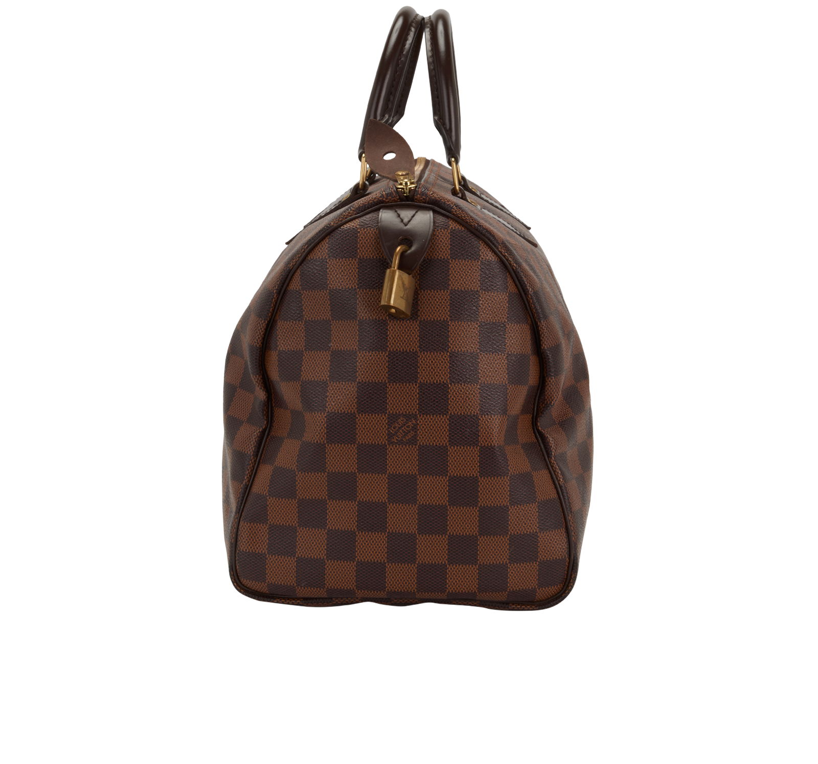 Speedy 35, &pound;750, Handbags, Brown, Canvas, Bottom view